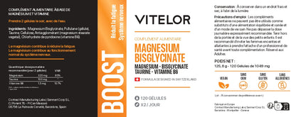 MAGNÉSIUM BISGLYCINATE