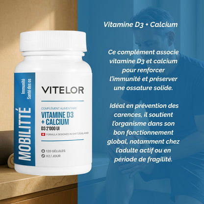 VITAMINE D3 + CALCIUM