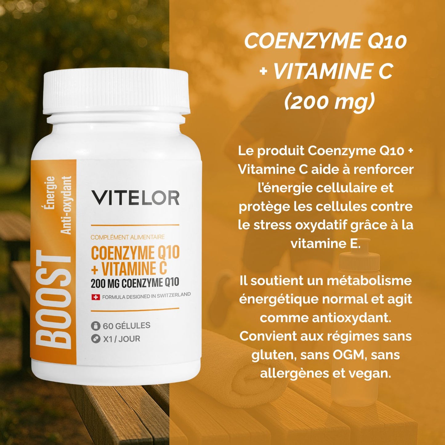COENZYME Q10 + VITAMINE C