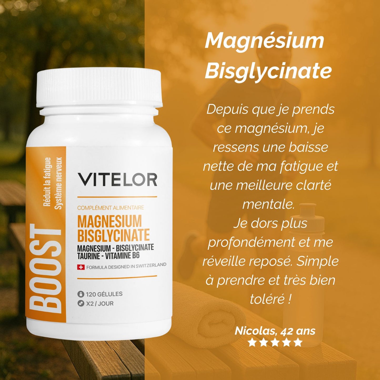 MAGNÉSIUM BISGLYCINATE