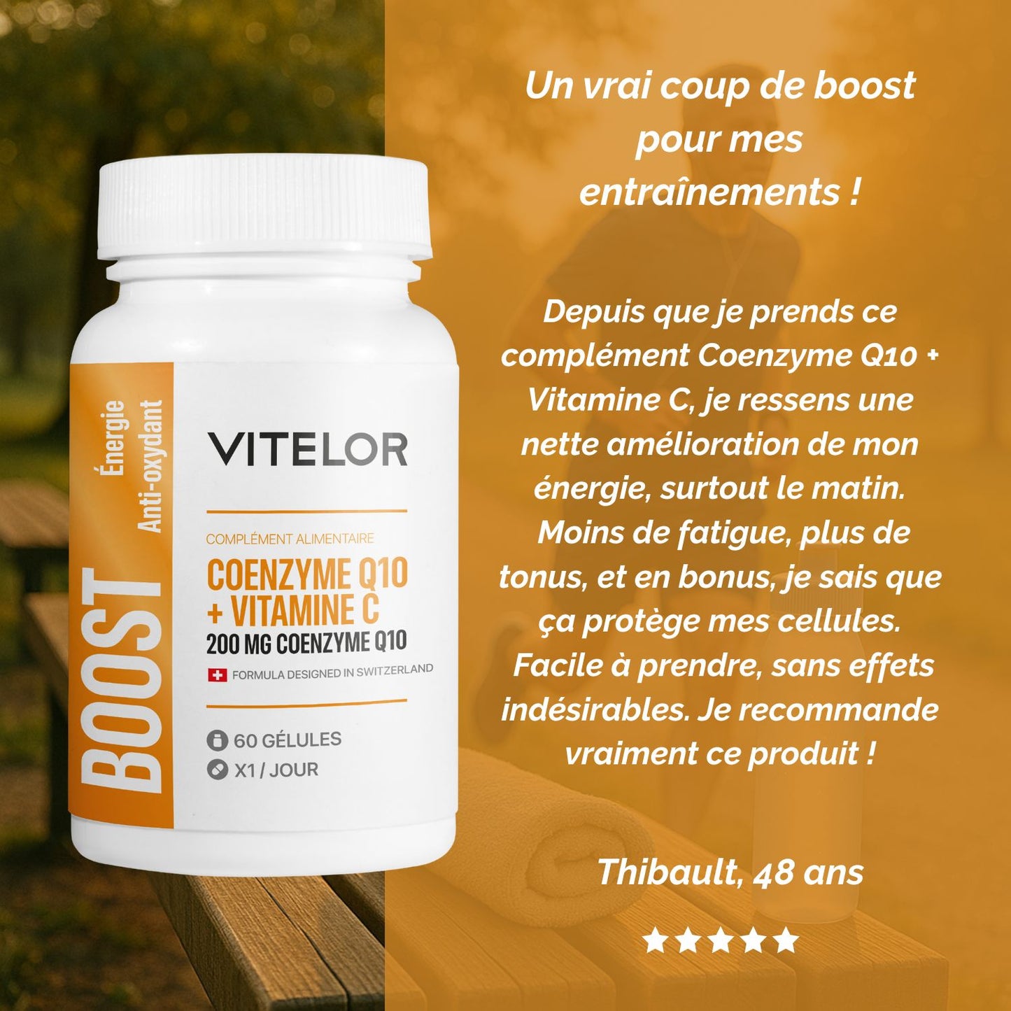 COENZYME Q10 + VITAMINE C