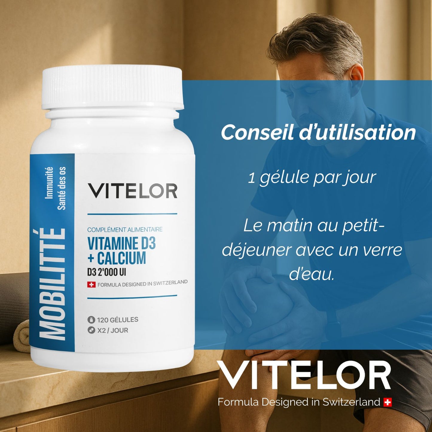 VITAMINE D3 + CALCIUM