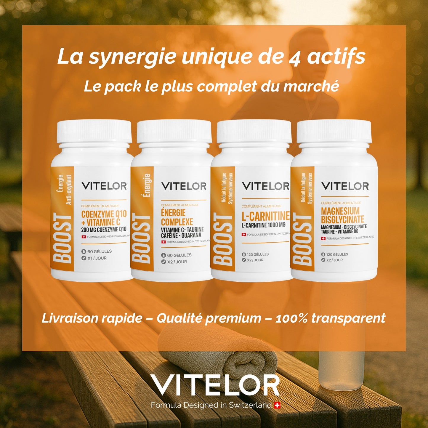 PACK BOOST - Vitalité & Performance