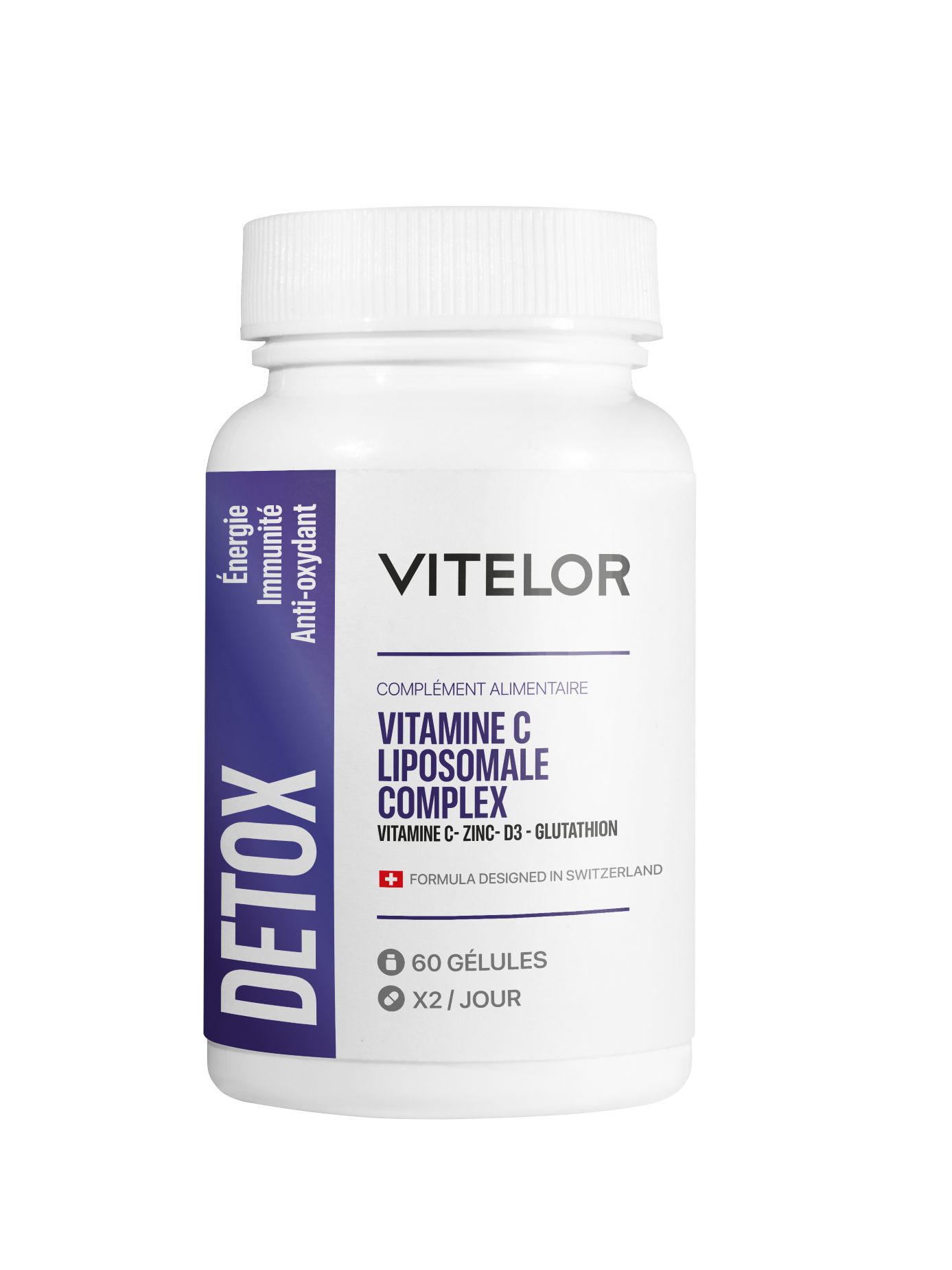 20231002 LABEL FR 55 x 140 P89263 Vitamin C Liposomale Complex CML Capsule 0 Bottle 60 Label